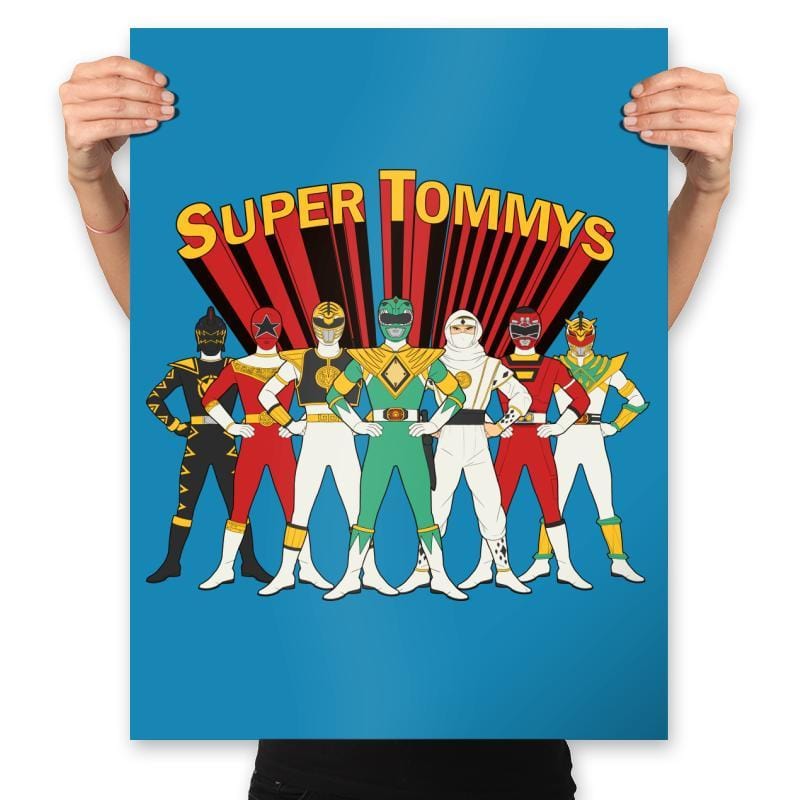 Super Tommys - Prints Posters RIPT Apparel 18x24 / Sapphire
