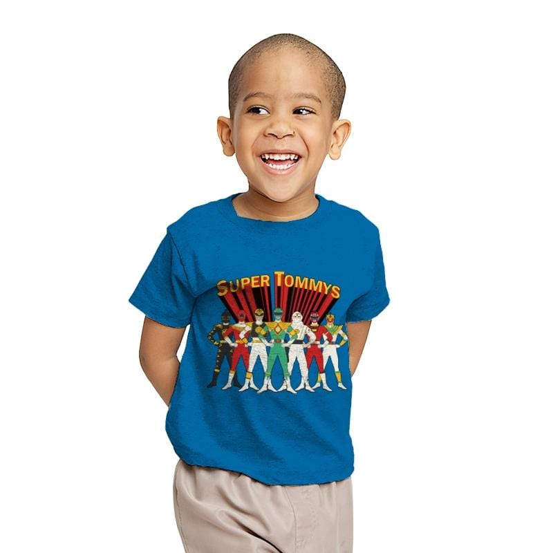 Super Tommys - Youth T-Shirts RIPT Apparel X-small / Sapphire