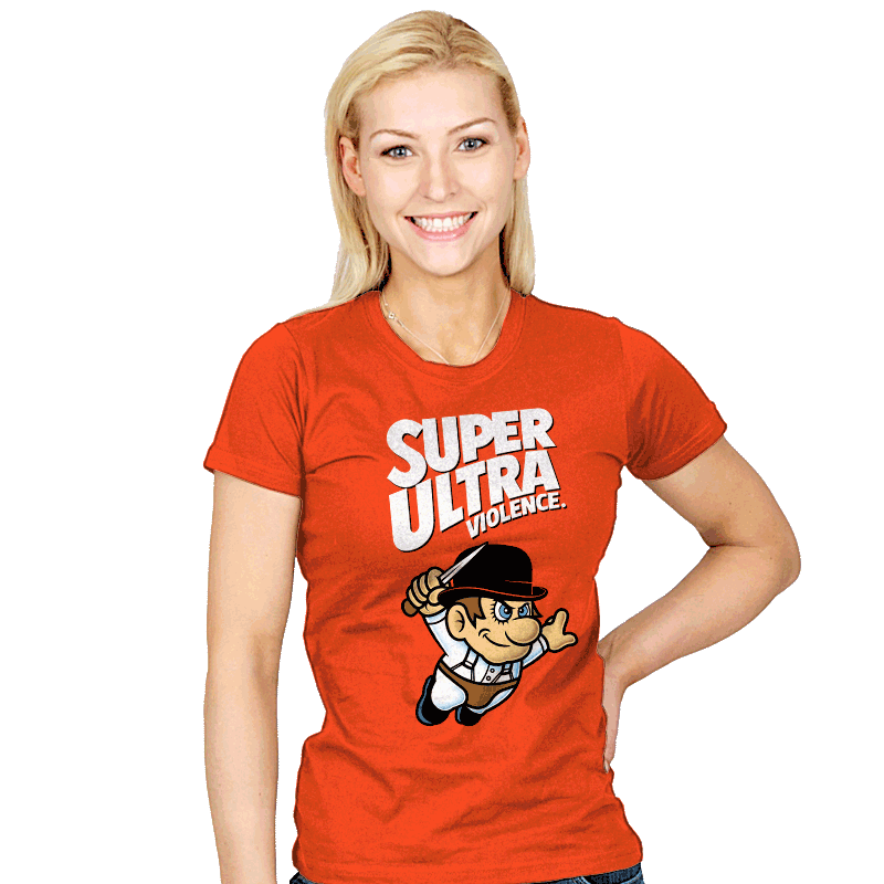 Super Ultra Violence - Womens T-Shirts RIPT Apparel