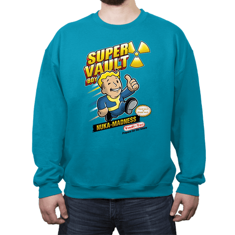 Super Vault Boy - Crew Neck Crew Neck RIPT Apparel