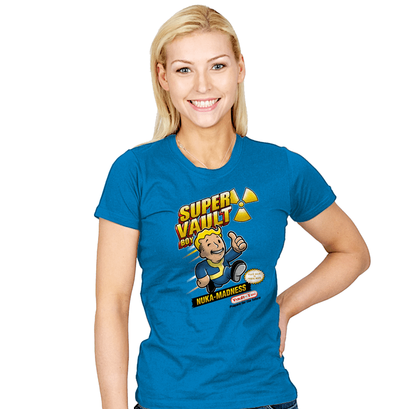 Super Vault Boy - Womens T-Shirts RIPT Apparel
