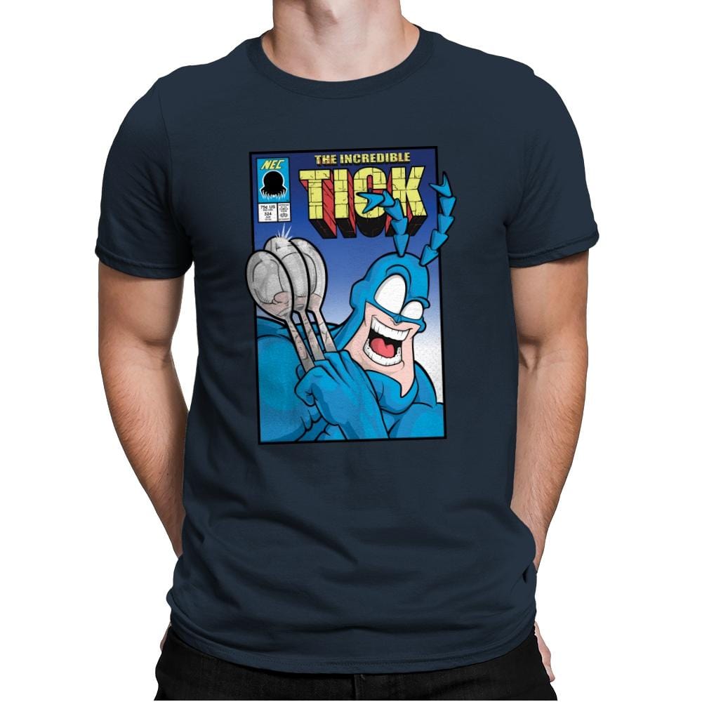 Super Villains Beware!! - Mens Premium T-Shirts RIPT Apparel Small / 173f56