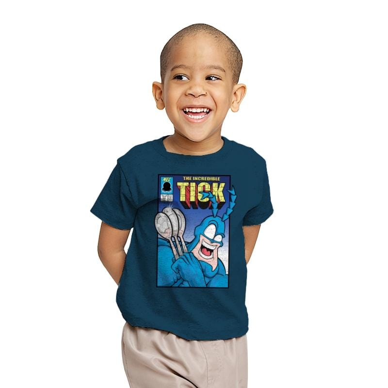Super Villains Beware!! - Youth T-Shirts RIPT Apparel X-small / 173f56