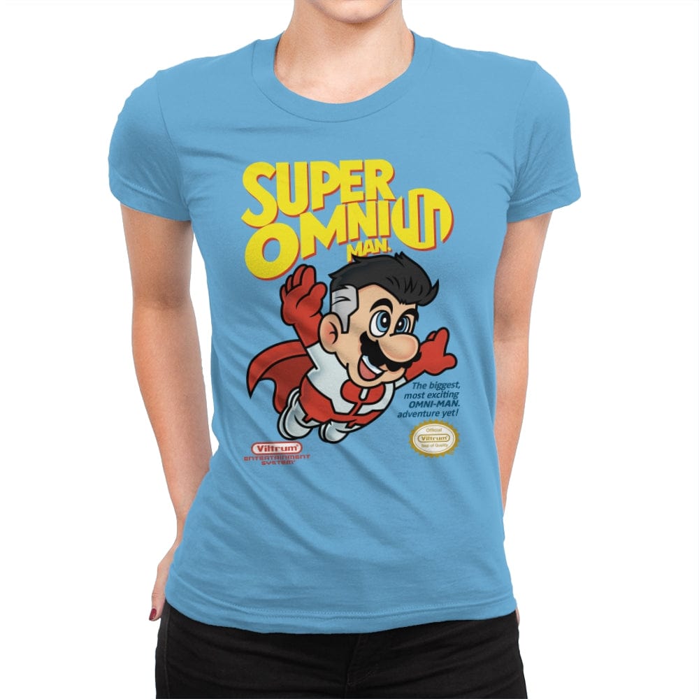 Super Viltrum Bros - Womens Premium T-Shirts RIPT Apparel Small / Turquoise