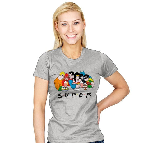 Super  - Womens T-Shirts RIPT Apparel
