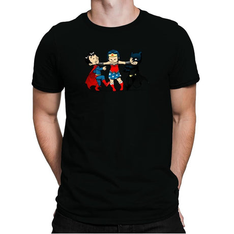 Superchildish - Miniature Mayhem - Mens Premium T-Shirts RIPT Apparel Small / Black