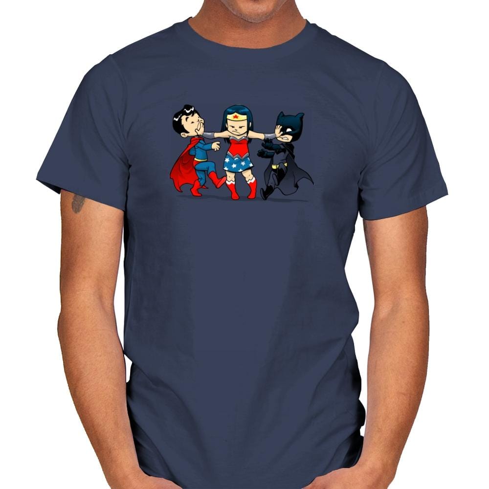 Superchildish - Miniature Mayhem - Mens T-Shirts RIPT Apparel Small / Navy