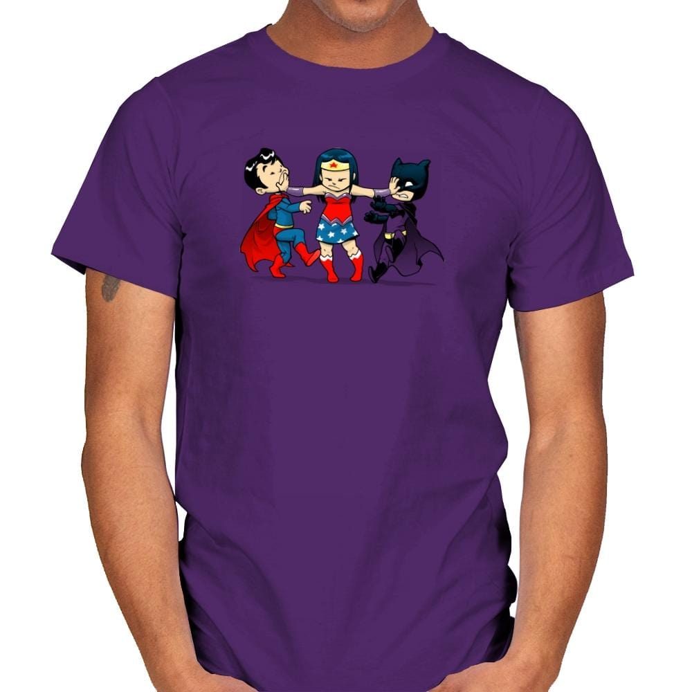 Superchildish - Miniature Mayhem - Mens T-Shirts RIPT Apparel Small / Purple