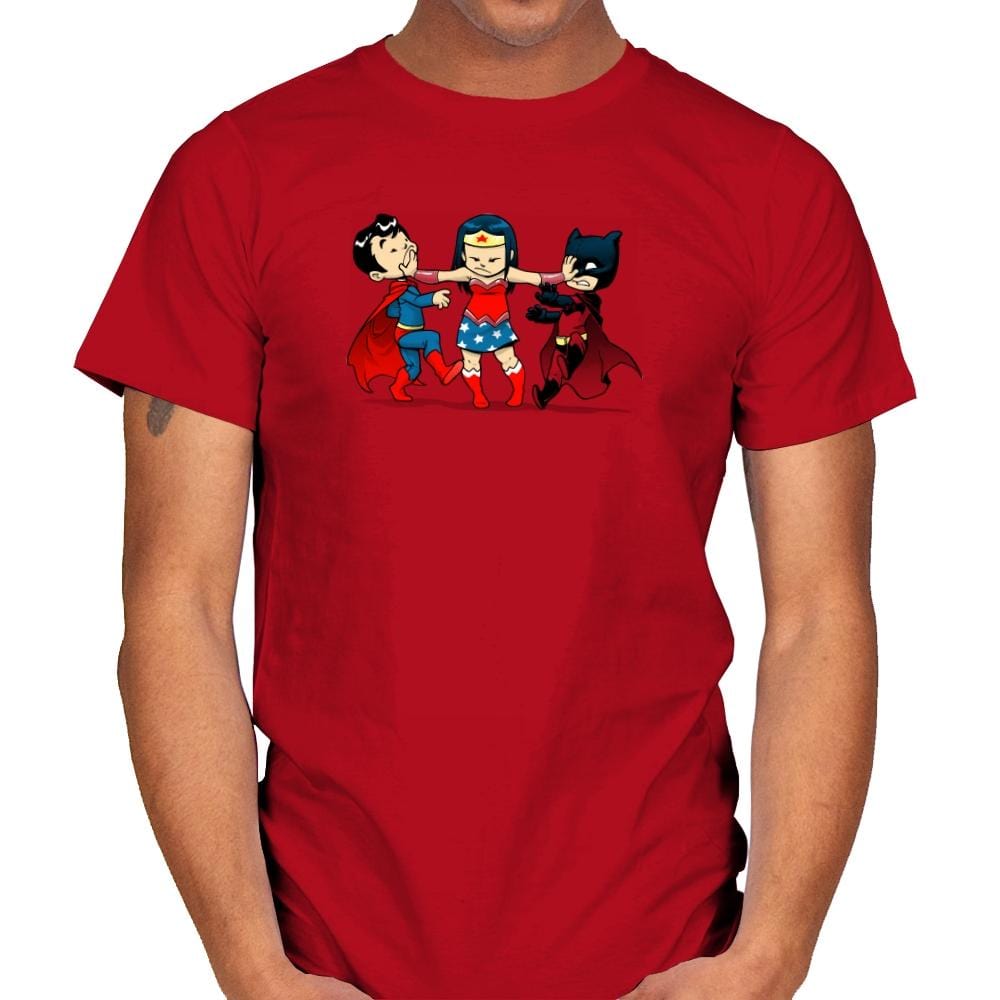 Superchildish - Miniature Mayhem - Mens T-Shirts RIPT Apparel Small / Red