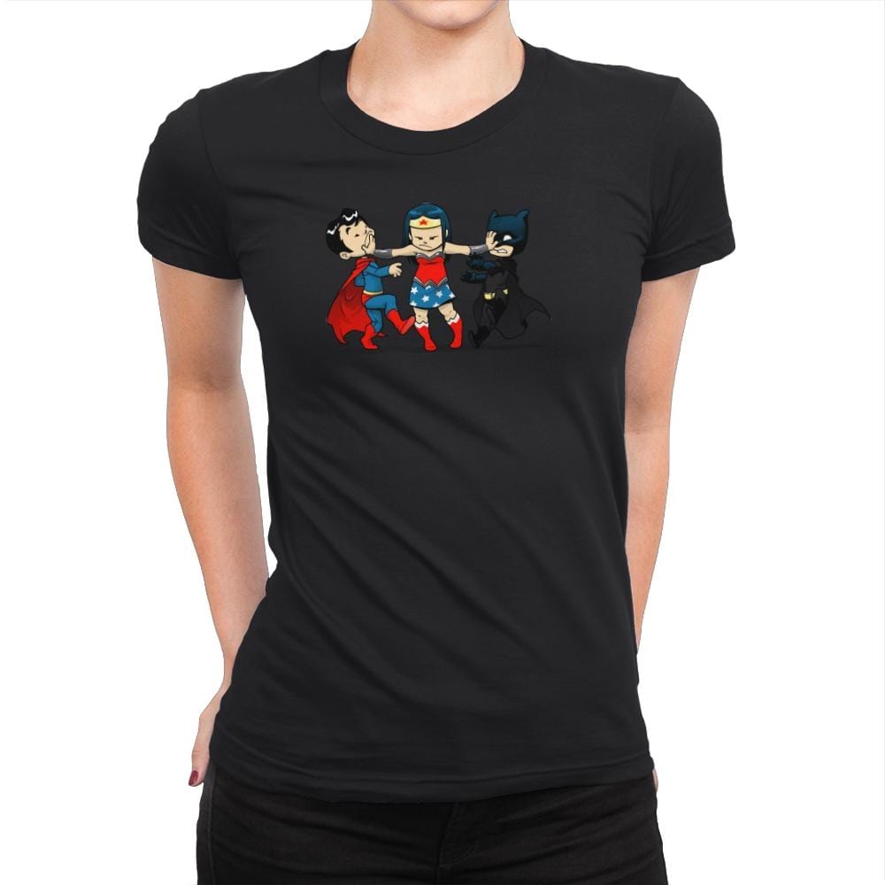 Superchildish - Miniature Mayhem - Womens Premium T-Shirts RIPT Apparel Small / Black