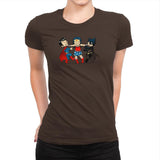 Superchildish - Miniature Mayhem - Womens Premium T-Shirts RIPT Apparel Small / Dark Chocolate