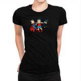 Superchildish - Miniature Mayhem - Womens Premium T-Shirts RIPT Apparel Small / Indigo