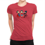 Superchildish - Miniature Mayhem - Womens Premium T-Shirts RIPT Apparel Small / Red