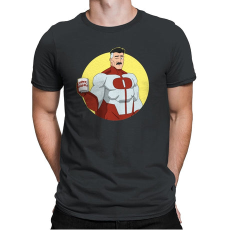 Superdad - Mens Premium T-Shirts RIPT Apparel Small / Heavy Metal