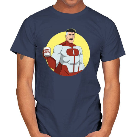 Superdad - Mens T-Shirts RIPT Apparel Small / Navy