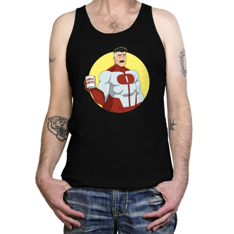 Superdad - Tanktop Tanktop RIPT Apparel X-Small / Black