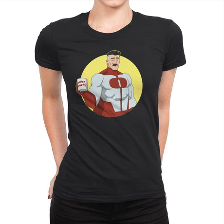 Superdad - Womens Premium T-Shirts RIPT Apparel Small / Black