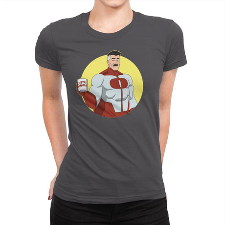 Superdad - Womens Premium T-Shirts RIPT Apparel Small / Heavy Metal