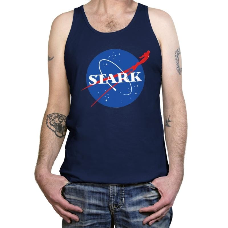 Superhero Aeronautics  - Tanktop Tanktop RIPT Apparel X-Small / Navy