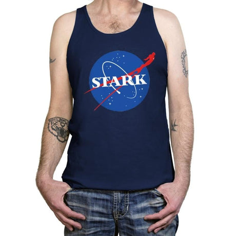 Superhero Aeronautics  - Tanktop Tanktop RIPT Apparel X-Small / Navy