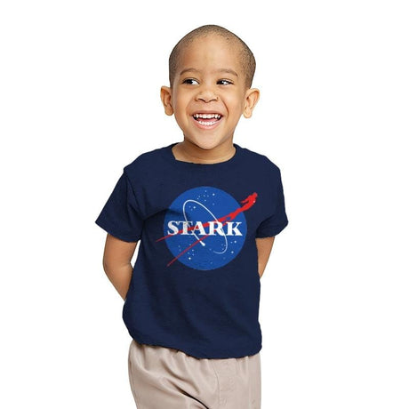 Superhero Aeronautics  - Youth T-Shirts RIPT Apparel X-small / Navy