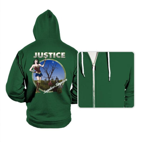 Superhero Kingdom - Hoodies Hoodies RIPT Apparel Small / True Royal