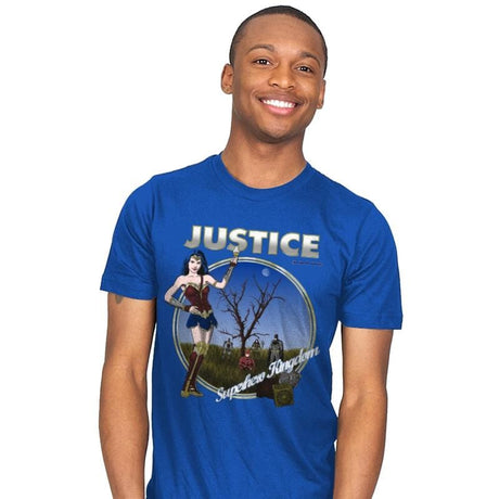 Superhero Kingdom - Mens T-Shirts RIPT Apparel Small / Royal