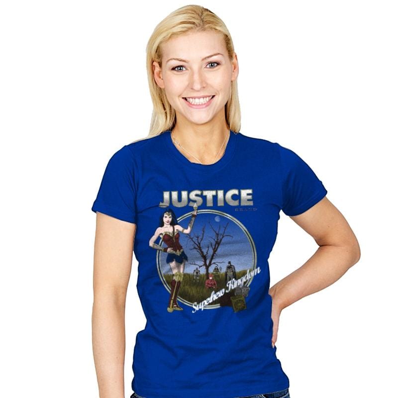 Superhero Kingdom - Womens T-Shirts RIPT Apparel