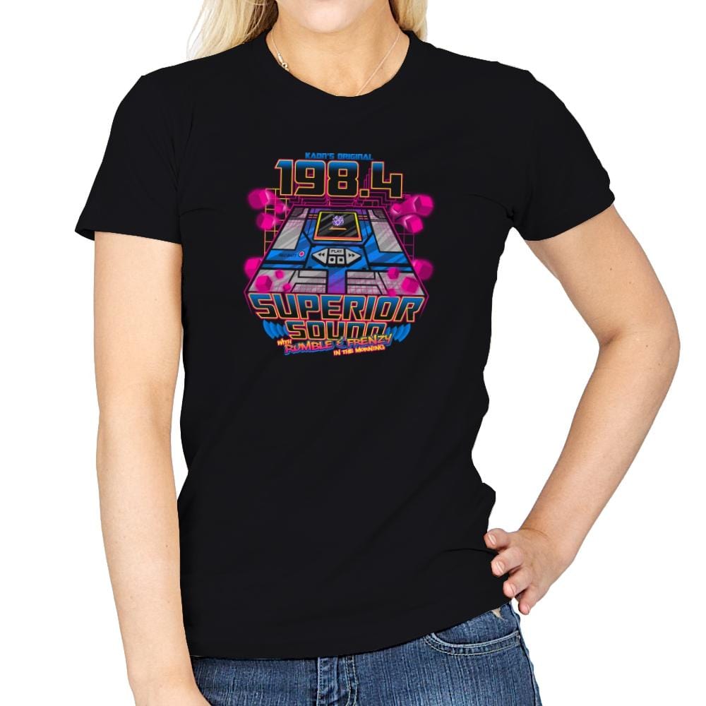 Superior Sound Exclusive - Womens T-Shirts RIPT Apparel Small / Black