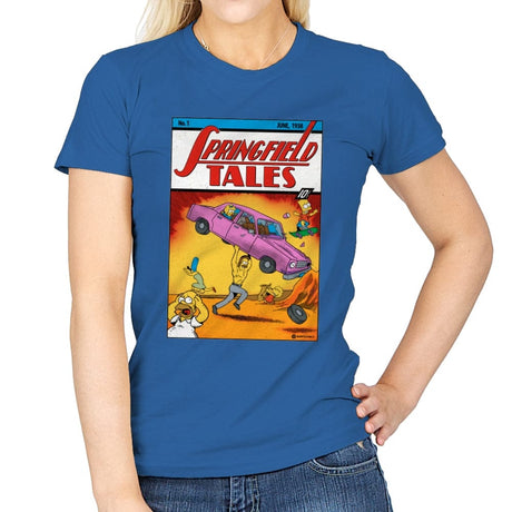 SuperNed - Womens T-Shirts RIPT Apparel Small / Royal