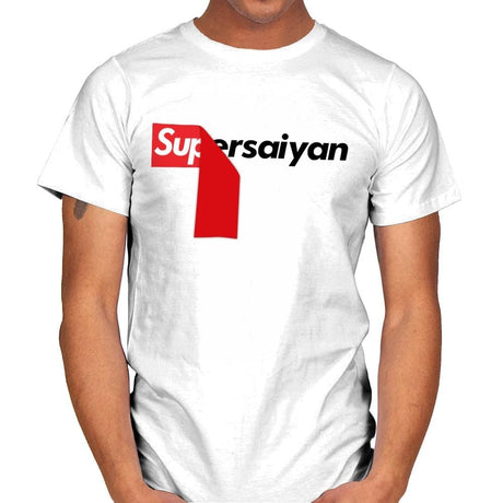 Supersaiyan - Mens T-Shirts RIPT Apparel Small / White