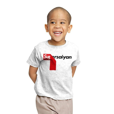 Supersaiyan - Youth T-Shirts RIPT Apparel X-small / White