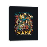 Supes War - Canvas Wraps Canvas Wraps RIPT Apparel 11x14 / Black