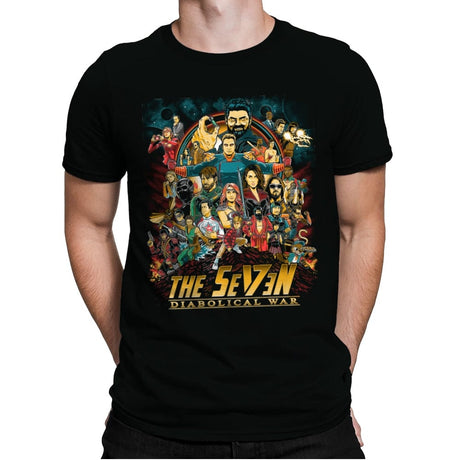Supes War - Mens Premium T-Shirts RIPT Apparel Small / Black