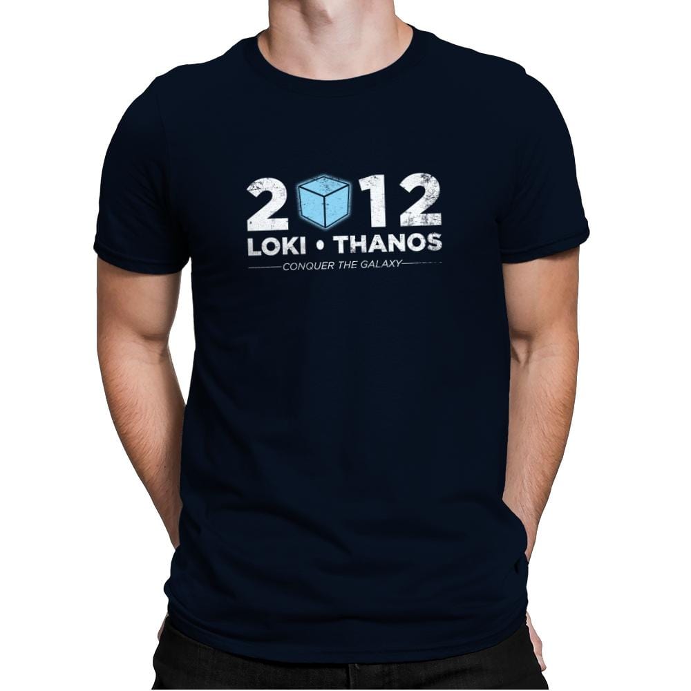 Support The Guantlet Party 2012 Exclusive - Mens Premium T-Shirts RIPT Apparel Small / Midnight Navy