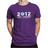 Support The Guantlet Party 2012 Exclusive - Mens Premium T-Shirts RIPT Apparel Small / Purple Rush