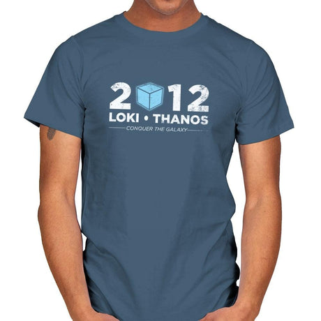Support The Guantlet Party 2012 Exclusive - Mens T-Shirts RIPT Apparel Small / Indigo Blue