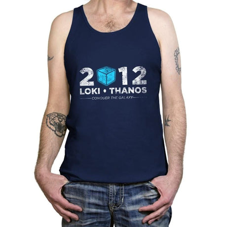 Support The Guantlet Party 2012 Exclusive - Tanktop Tanktop RIPT Apparel X-Small / Navy