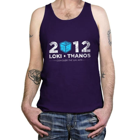 Support The Guantlet Party 2012 Exclusive - Tanktop Tanktop RIPT Apparel X-Small / Team Purple