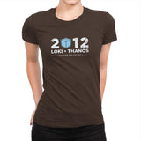 Support The Guantlet Party 2012 Exclusive - Womens Premium T-Shirts RIPT Apparel Small / Dark Chocolate