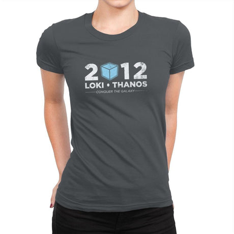 Support The Guantlet Party 2012 Exclusive - Womens Premium T-Shirts RIPT Apparel Small / Heavy Metal