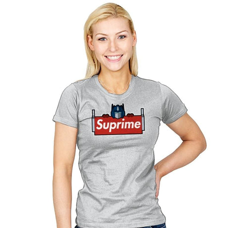 SUPRIME - Womens T-Shirts RIPT Apparel Small / Silver