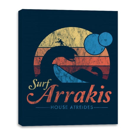 Surf Arrakis - Canvas Wraps Canvas Wraps RIPT Apparel 16x20 / Navy