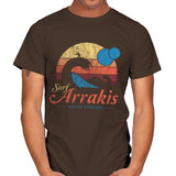 Surf Arrakis - Mens T-Shirts RIPT Apparel Small / Dark Chocolate