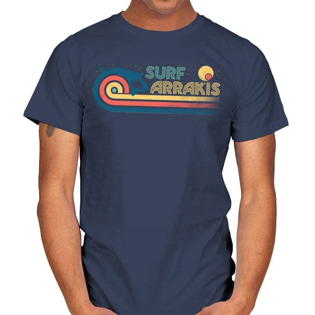Surf Arrakis - Mens T-Shirts RIPT Apparel Small / Navy