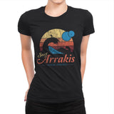 Surf Arrakis - Womens Premium T-Shirts RIPT Apparel Small / Black