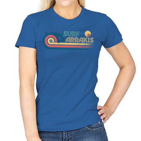 Surf Arrakis - Womens T-Shirts RIPT Apparel Small / Royal