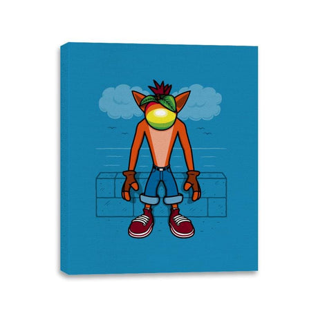 Surrealist Bandicoot! - Canvas Wraps Canvas Wraps RIPT Apparel 11x14 / Sapphire