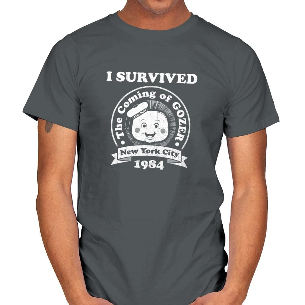 Surviving 1984 - Best Seller - Mens T-Shirts RIPT Apparel Small / Charcoal