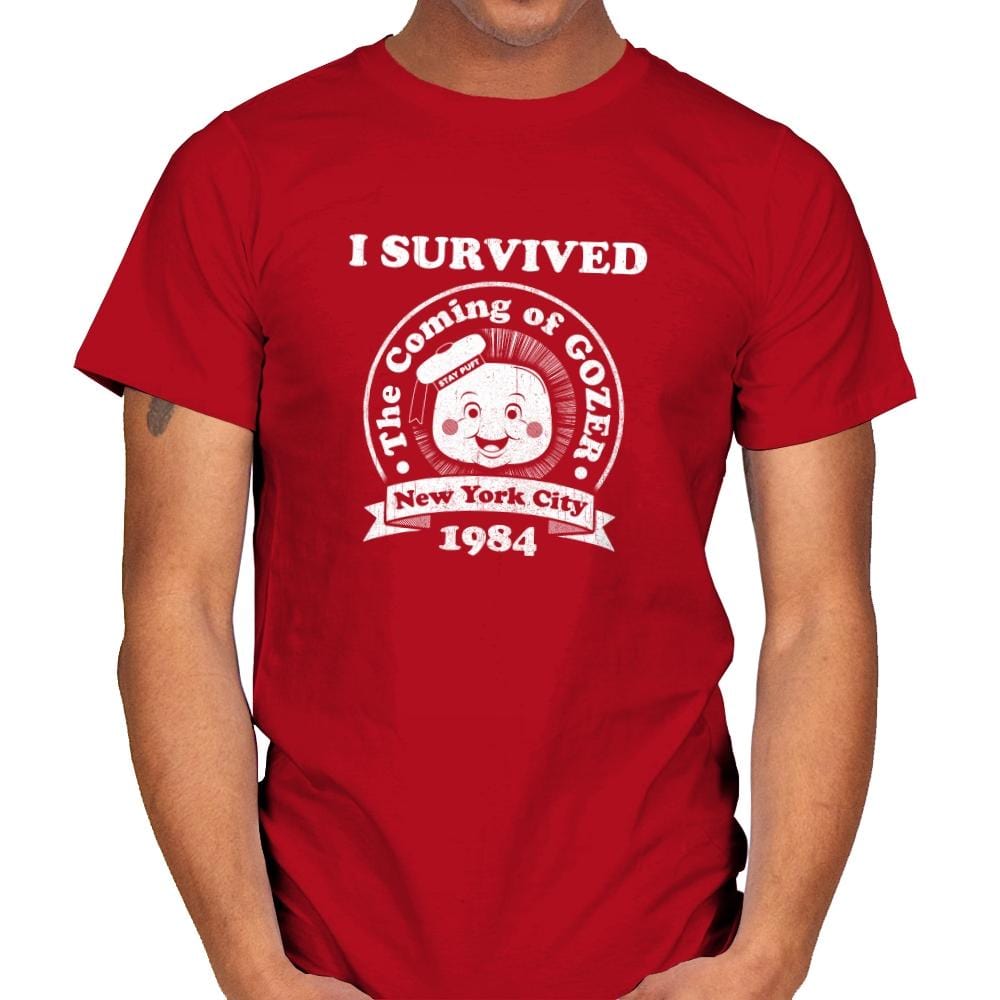 Surviving 1984 - Best Seller - Mens T-Shirts RIPT Apparel Small / Red